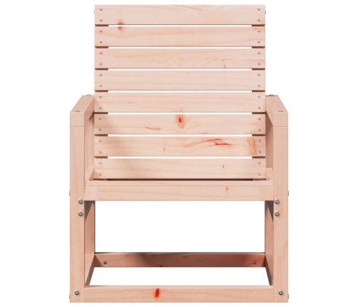 vidaXL Silla de jardín madera maciza Douglas 57,5x63x76 cm