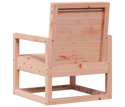 Silla de jardín madera maciza Douglas 57,5x63x76 cm