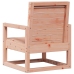 Silla de jardín madera maciza Douglas 57,5x63x76 cm