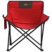 Sillas de camping con bolsillo plegables 2 unidades rojo