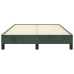 vidaXL Estructura de cama terciopelo verde 120x190 cm