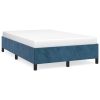 vidaXL Estructura de cama terciopelo azul oscuro 120x190 cm