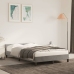 vidaXL Estructura cama con cabecero terciopelo gris claro 120x190 cm