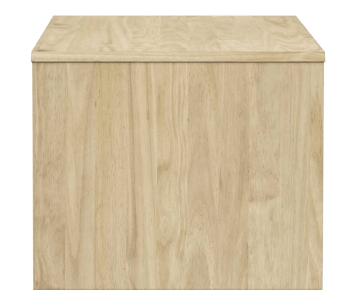 Mesa de centro SAUDA madera maciza pino color roble 99x55x45 cm