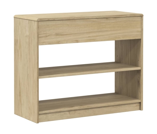 Mesa consola SAUDA madera maciza de pino roble 89,5x36,5x73 cm