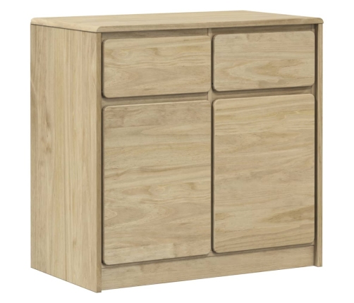 Aparador SAUDA madera maciza pino roble 80x43x75,5 cm