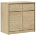 Aparador SAUDA madera maciza pino roble 80x43x75,5 cm