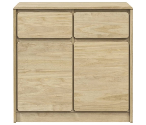 Aparador SAUDA madera maciza pino roble 80x43x75,5 cm