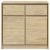 Aparador SAUDA madera maciza pino roble 80x43x75,5 cm