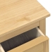 Caja de almacenaje Corona madera maciza de pino 90x78x45 cm