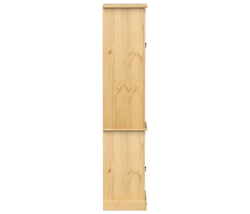 Armario de baño «Corona» madera maciza de pino 50x40x185 cm