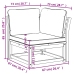 Sofá de jardín de esquina y cojines acacia maciza 73x73x65 cm