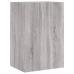 Muebles de TV de pared 6 pzas madera de ingeniería gris Sonoma