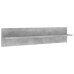 Muebles de TV de pared 5 pzas madera ingeniería gris hormigón