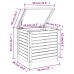 Caja de almacenaje de jardín madera maciza acacia 60x50x55 cm