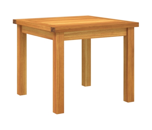 Juego de bistro de 3 piezas ratán PE beige y madera de acacia