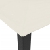 Cenador con doble techo tela crema 3,94x2,96 m