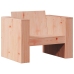Juego de muebles de jardín 2 pzas madera maciza abeto Douglas