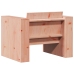 Juego de muebles de jardín 2 pzas madera maciza abeto Douglas