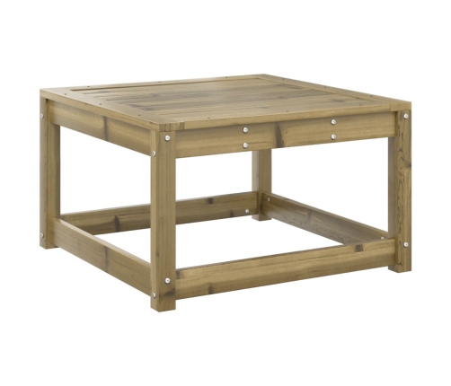 Juego de muebles de jardín 7 pzas madera de pino impregnada