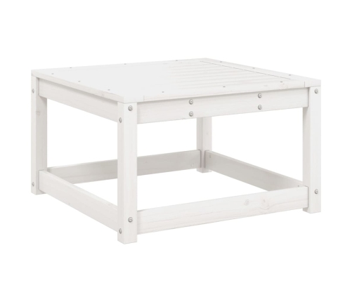 Juego de muebles de jardín 8 piezas madera maciza pino blanco