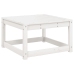 Juego de muebles de jardín 8 piezas madera maciza pino blanco