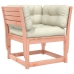 Juego de muebles jardín 8 pzas y cojines madera abeto Douglas