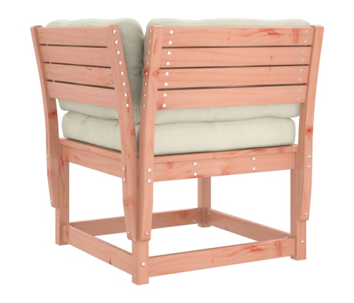 Juego de muebles jardín 8 pzas y cojines madera abeto Douglas