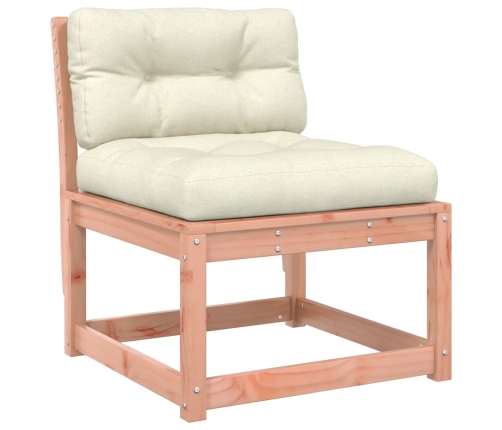 Juego de muebles jardín 8 pzas y cojines madera abeto Douglas