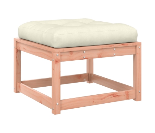 Juego de muebles jardín 8 pzas y cojines madera abeto Douglas