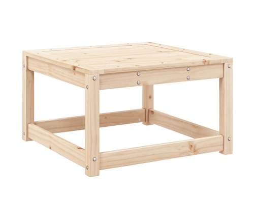 Juego de sofás de jardín 5 piezas madera maciza de pino