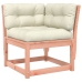 Set de sofás jardín 5 pzas con cojines madera maciza Douglas