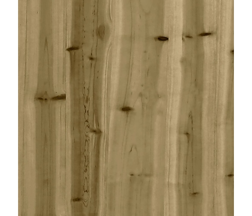 Juego de sofás de jardín 5 piezas madera de pino impregnada