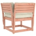 Set de sofás jardín 5 pzas con cojines madera maciza Douglas