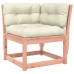 Set de sofás jardín 5 pzas con cojines madera maciza Douglas