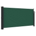 Toldo lateral retráctil verde oscuro 100x300 cm