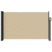 Toldo lateral retráctil beige 117x300 cm