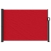 Toldo lateral retráctil rojo 140x300 cm