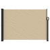 Toldo lateral retráctil beige 140x300 cm