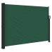 Toldo lateral retráctil verde oscuro 140x300 cm