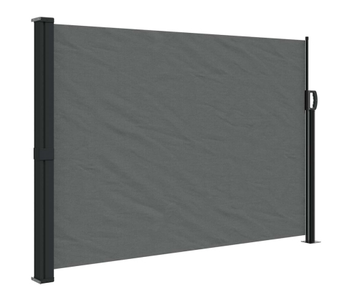 Toldo lateral retráctil gris antracita 140x300 cm