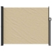 Toldo lateral retráctil beige 160x300 cm