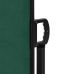 Toldo lateral retráctil verde oscuro 160x300 cm