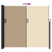 Toldo lateral retráctil beige 180x300 cm