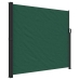 Toldo lateral retráctil verde oscuro 180x300 cm