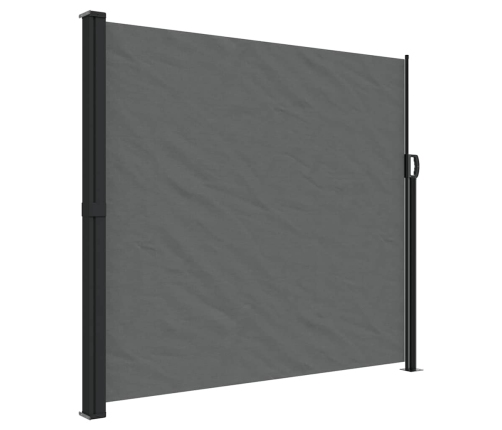 Toldo lateral retráctil gris antracita 180x300 cm