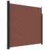 Toldo lateral retráctil marrón 200x300 cm