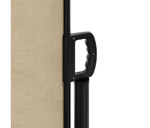 Toldo lateral retráctil beige 200x300 cm