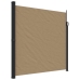 Toldo lateral retráctil gris taupe 200x300 cm