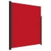 Toldo lateral retráctil rojo 220x300 cm